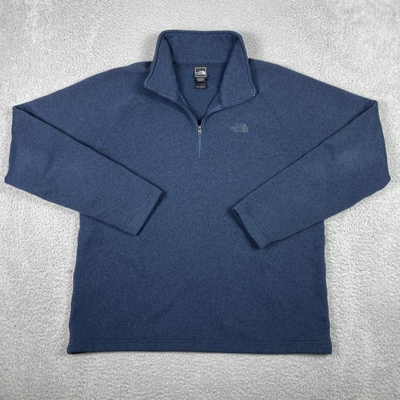 The North Face Other - The North Face Gordon Lyons 1/4 Zip Fleece Mens XL Blue Sweater Knit Pullover